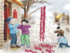 过年为什么要放鞭炮你